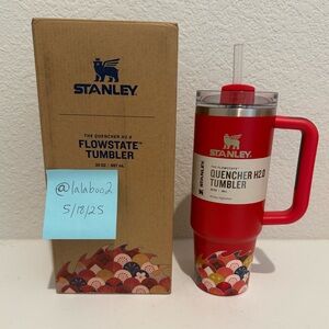 Stanley Red Dragon Lunar New Year 30oz Tumbler Water Cup Quencher H2.0 FlowState